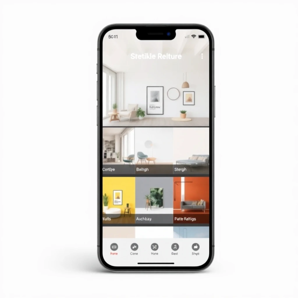 Pick a Style - AI interior design app step 2